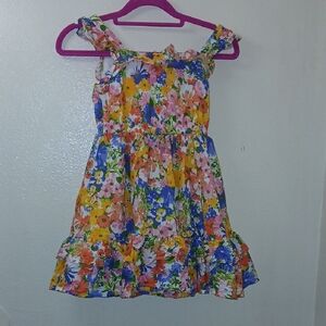 Janie and Jack Colorful Floral Dress